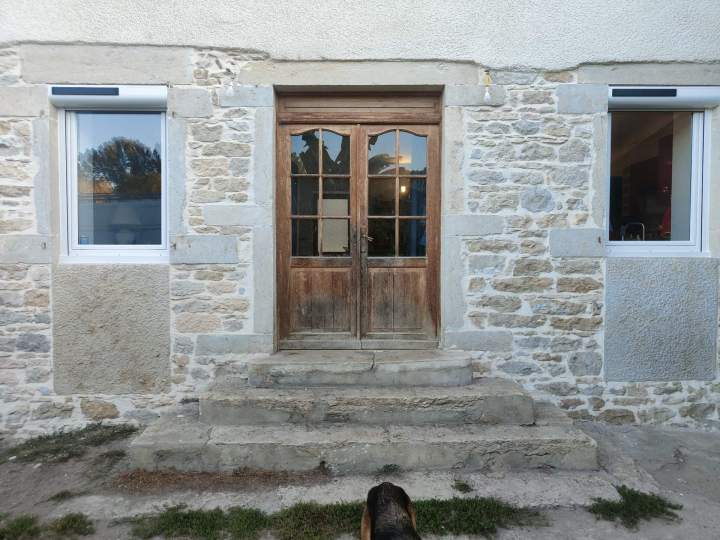 Rénovation de porte d'entrée Après